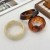 occidental style wind translucent Acrylic bangle  exaggeratingins resin splice