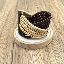 Bohemia retro color fashion elasticity handmade weave bracelet lady bangle woo..