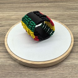 Bohemia handmade lady bracelet  exaggerating all-Purpose elasticity bangle tra..