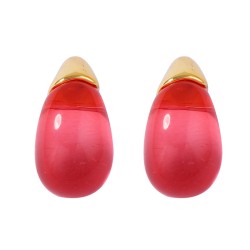 brief high samll personality temperament fashion transparent color resin drop ..