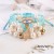 Bohemian style eyes pendant  multilayer elasticity rope bracelet
