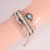 occidental style handmade beads  eyes bracelet  eyes multilayer bracelet