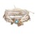 occidental style handmade beads  eyes bracelet  eyes multilayer bracelet