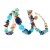 bracelet Artificial crystal  agate all-Purpose multilayer classic bangleY