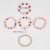 bracelet  day pendant elasticity bracelet set  multilayer