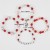row elements day pendant elasticity  bracelet set