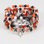 Halloween bracelet  skull pendant beads  day bracelet