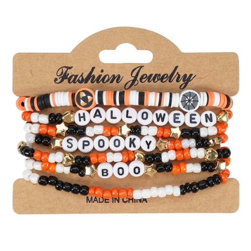 Halloween bracelet OO POOY OWEE beads beads elasticity bracelet