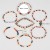 Halloween bracelet  skull pendant beads  day bracelet