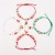 christmas bracelet  weave bracelet  christmas tree deer gift pendant bracelet