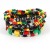 Africa women bracelet  June bracelet Bohemia multilayer black  beads elasticity bracelet