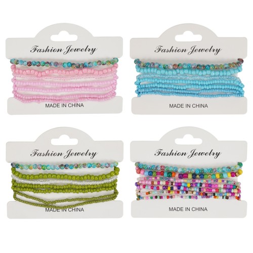 Bohemia bracelet  spring summer travel beads  bracelet