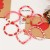 bracelet  loveOVE rose pendant Artificial crystal  gift bracelet