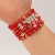 bracelet  loveOVE rose pendant Artificial crystal  gift bracelet