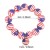 Wood bracelet pattern beads day bracelet