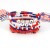 day bracelet  blue beads bracelet  bracelet