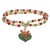 christmas bracelet   snowflake christmas tree deer pendant bracelet