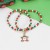 christmas bracelet   snowflake christmas tree deer pendant bracelet