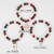 christmas bracelet  snowflake christmas tree deer pendant multilayer elasticity bracelet