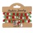 christmas bracelet  snowflake christmas tree deer pendant multilayer elasticity bracelet