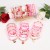love pendant Artificial crystal bracelet  gift multilayer elasticity bracelet