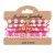 love pendant Artificial crystal bracelet  gift multilayer elasticity bracelet