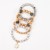 Bohemia rabbit pendant bracelet  beads multilayer elasticity lady bracelet all-Purpose