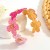 occidental style retro fashion  Raffia flowers bangle personality high day woman