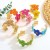 occidental style retro fashion  Raffia flowers bangle personality high day woman
