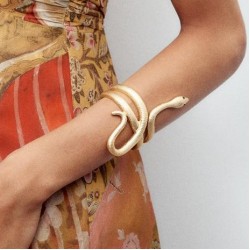 same style occidental styleins wind snake Metal bangle samll personality Alloy..