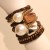 Bohemian style Acrylic beads bracelet set more  head