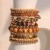 Bohemian style beach bracelet set  occidental style fashion handmade weave lady bracelet more