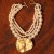 fashion multilayer imitate Pearl exaggerating necklace  original lady