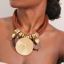 original fashion retro lady necklace  creative leaf pendant