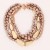 original multilayer rose gold necklace lady
