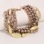 original multilayer rose gold necklace lady
