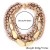 original multilayer rose gold necklace lady