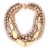 original multilayer rose gold necklace lady