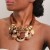 original multilayer Acrylic butterfly flowers necklace