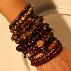 original handmade beads Acrylic bracelet  Bohemia bracelet set