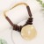 original Bohemian style Round pendant necklace  Beads collocation gold ornament