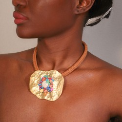 original fashion more color natural necklace  lady