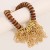 original beads necklace  occidental style exaggerating Metal tassel necklace