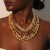 occidental style multilayer necklace  Bohemian style natural beads head