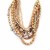 occidental style multilayer necklace  Bohemian style natural beads head