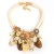 original handmade production natural Coir Shells exaggerating necklace