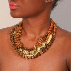 original handmade beads necklace  occidental styleins Bohemian style multilaye..