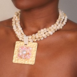 original Bohemia multilayer necklace  occidental style fashion square pendant ..
