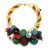 original fashion style buttons pendant necklace  head fashion