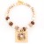 original handmade beads more necklace   geometry square pendant necklace